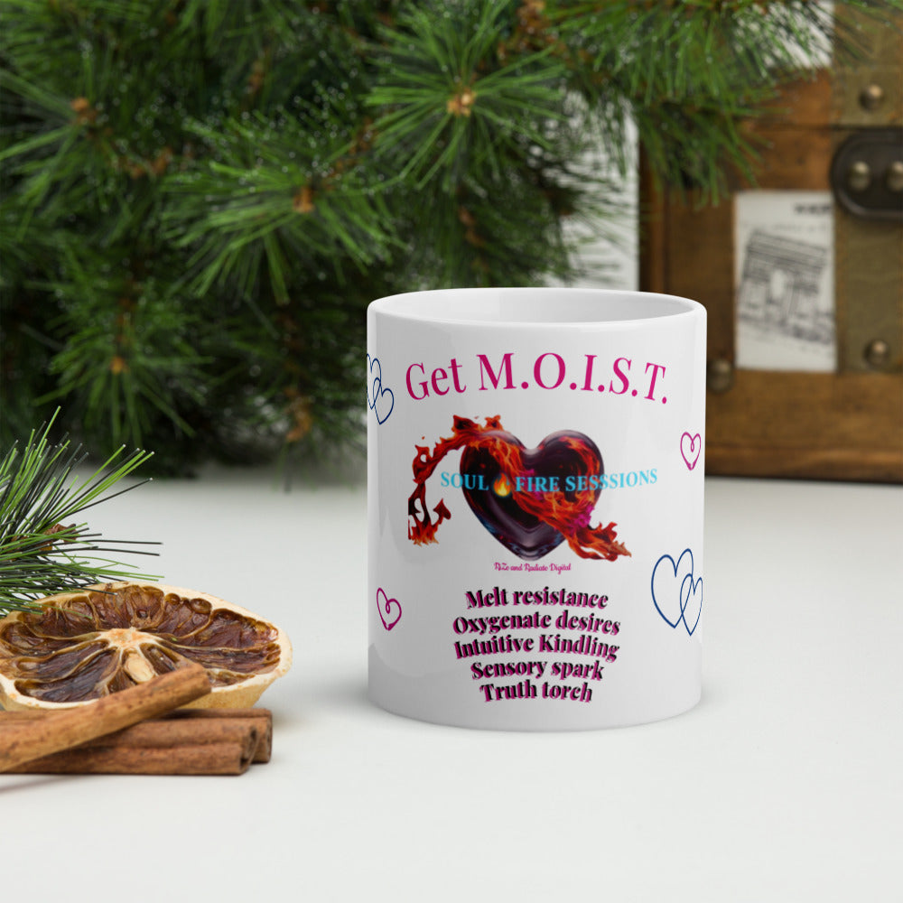 Get M.O.I.S.T. White Glossy Soul Fire Mug